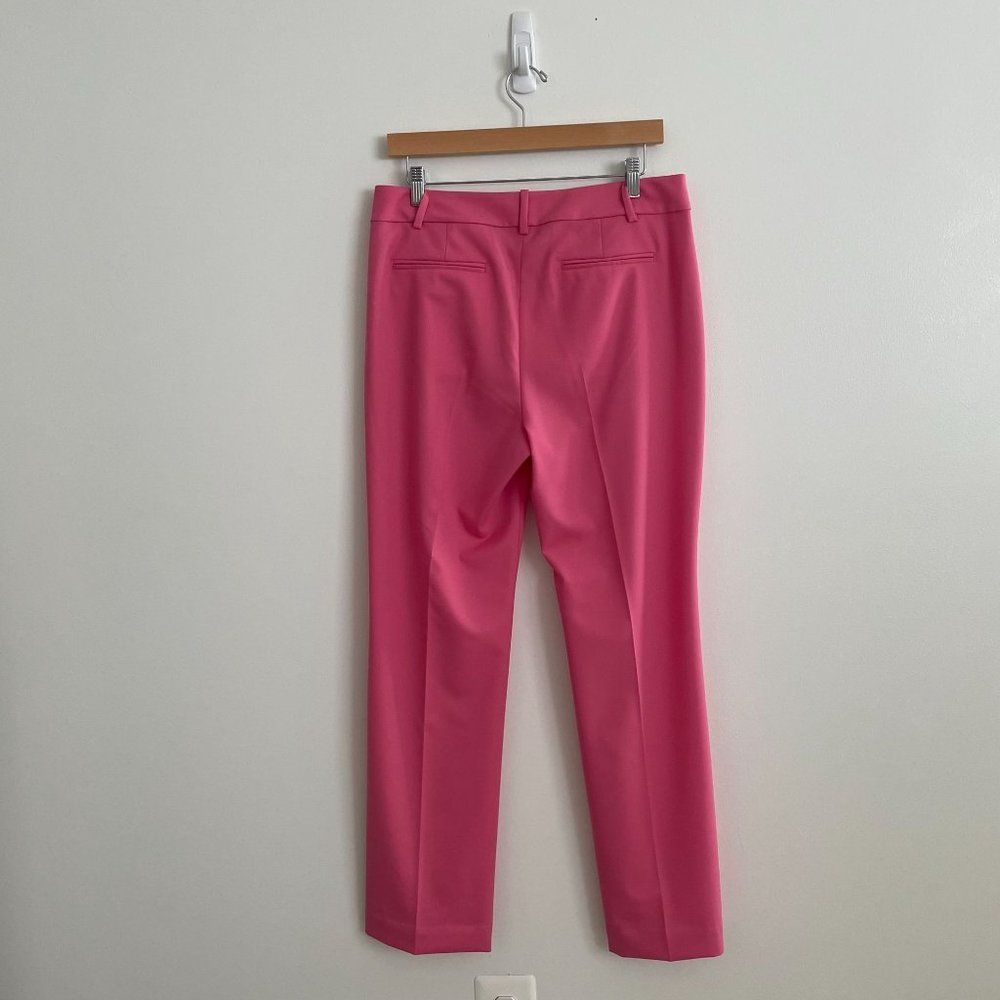 NWT & Other Stories Pink Trouser Pants High Rise Straight Leg Pockets US 8 - Picture 10 of 10